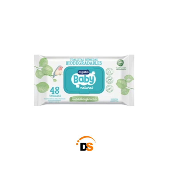 Baby Wipes Biodegradables 48