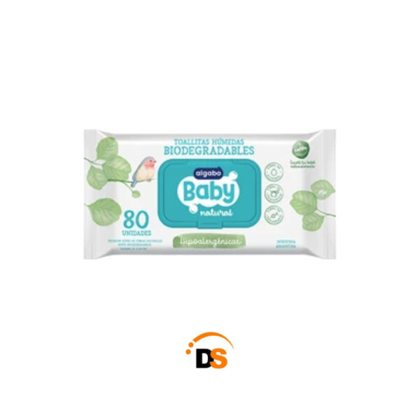Baby Wipes Biodegradables 80