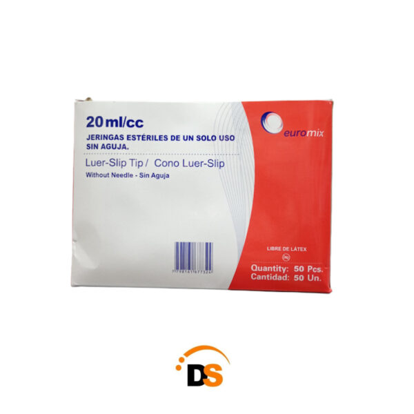 Jeringas Euromix 20ml