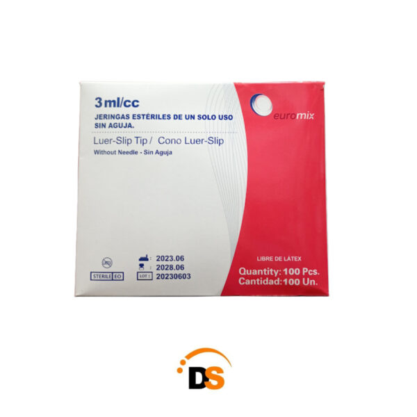 Jeringas Euromix 3ml