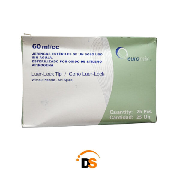 Jeringas Euromix 60ml