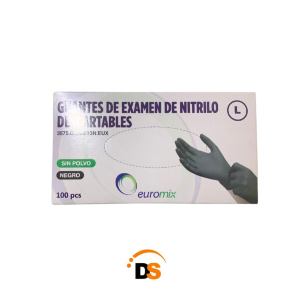 Guantes de Nitrilo Euromix Talle L