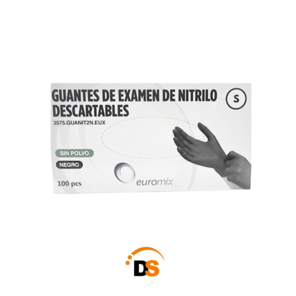 Guantes de Nitrilo Euromix Talle S