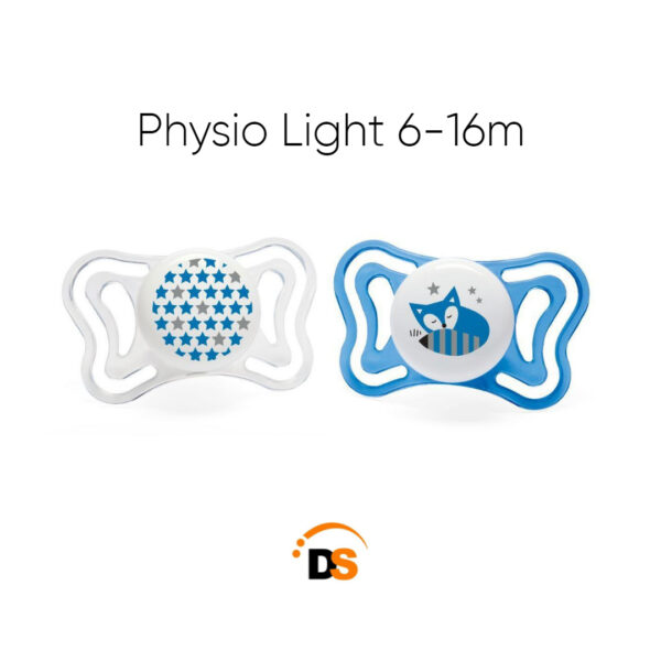 Chupete Physio Light 6-16 meses Nene Animal x 2