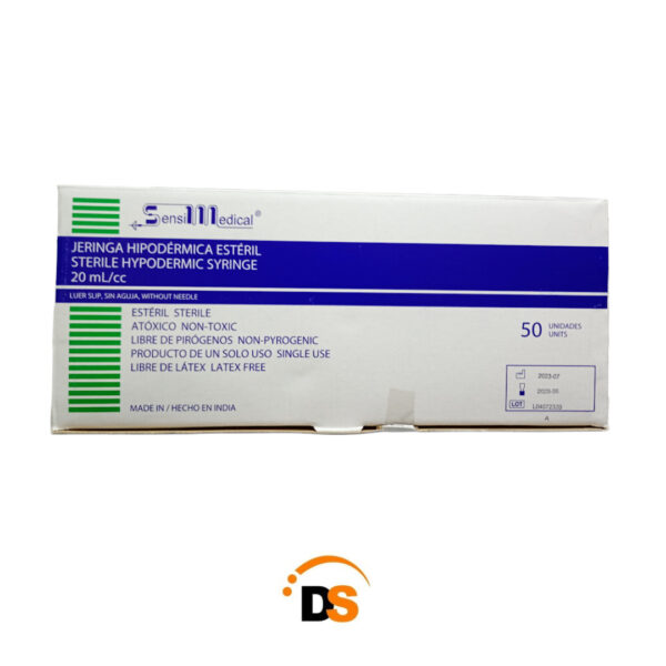 Jeringas Sensimedical 20ml