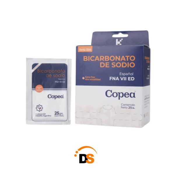 Bicarbonato de Sodio x 25 sobres
