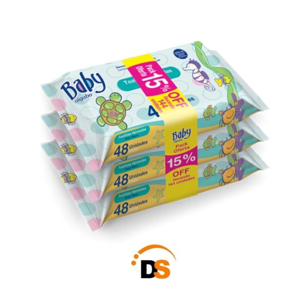 Baby Wipes 3 x 48