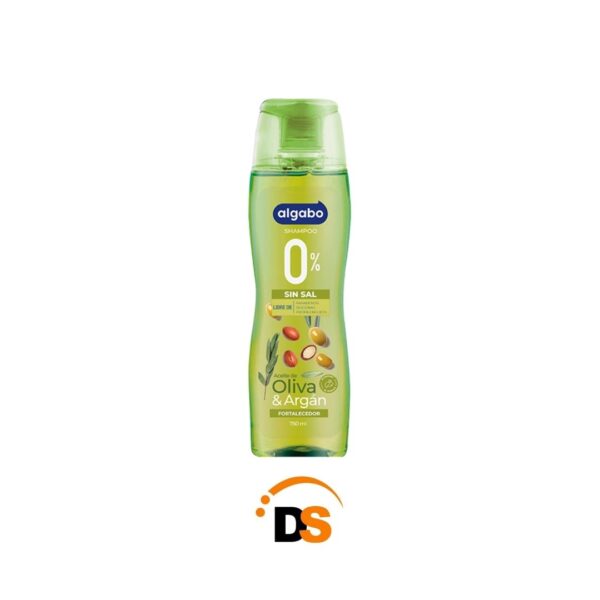 Shampoo Oliva y Argán 0% sal